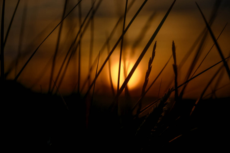 Sonnenuntergang am Strand von Blåvand