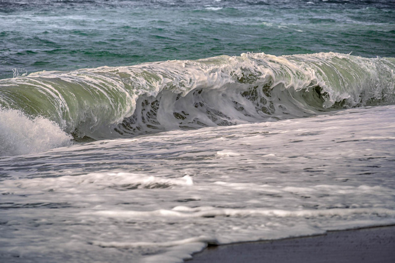 Welle am Meer von Vorupør